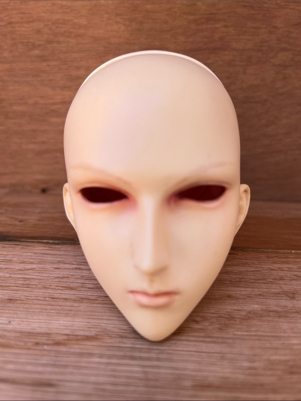 Vresin ball-jointed doll (BJD) head with sculpted facial features and eye socket
